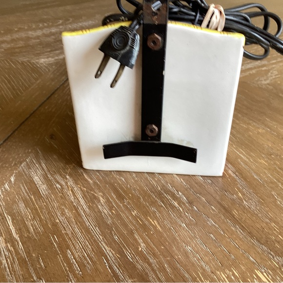 Lamp Made from Ceramic Salt Box - Picture 5 of 8